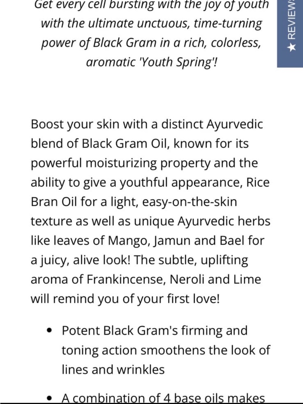 Yauvari Youth Spring Face Oil - Pink & Coral Floral Bottle - Picture 5 of 8